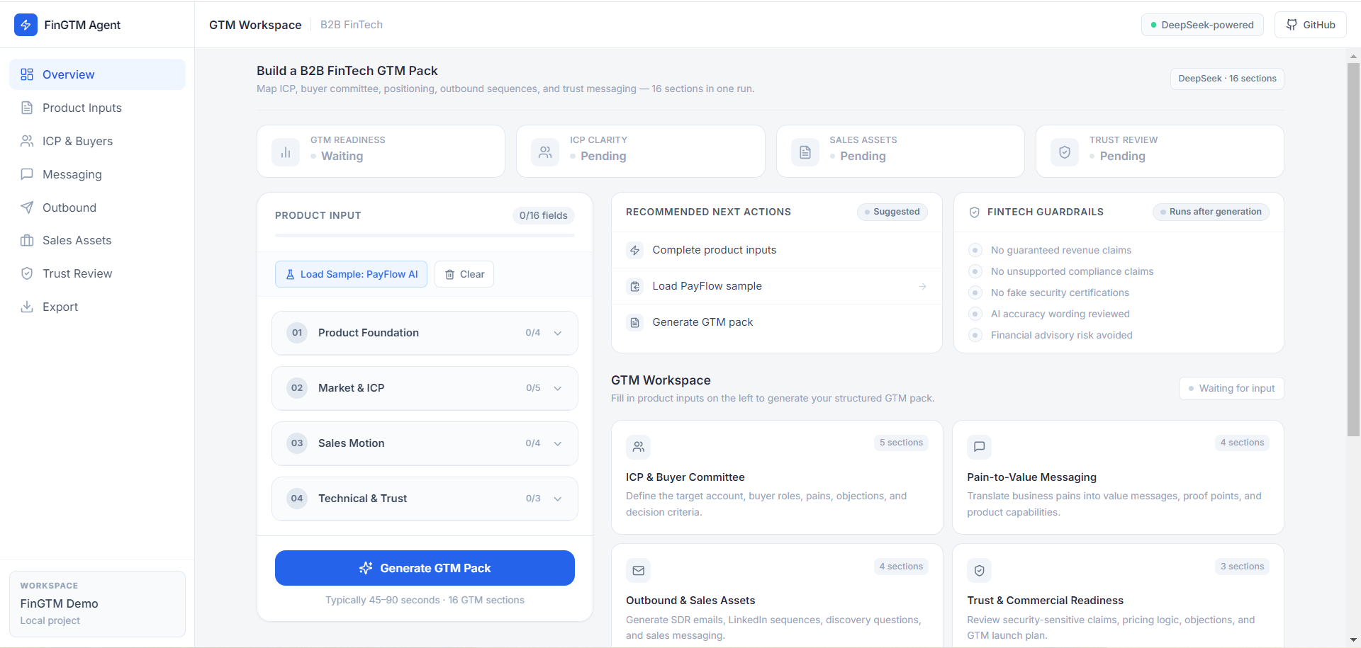 fingtm-agent Homepage workspace